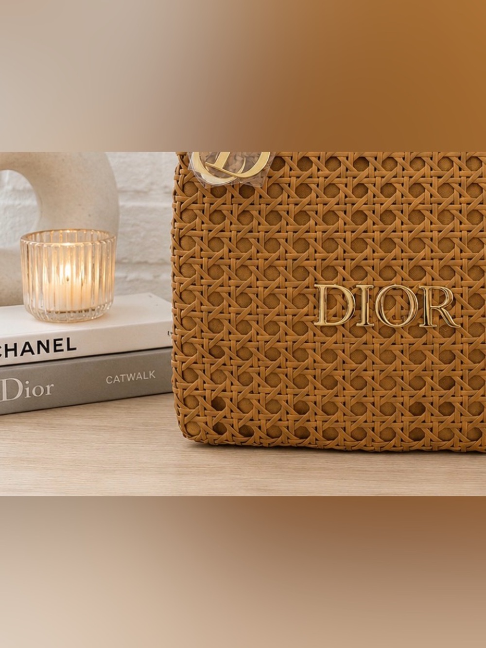 Dior Woven Beauty Bag Gwp item vip item - Picture 2 of 3